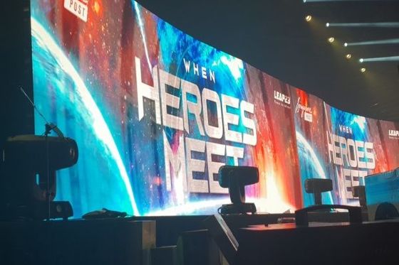 Высокая четкость полный цвет P1.875 P2.5 Внутренний большой экран телевизора LED настенный дисплей