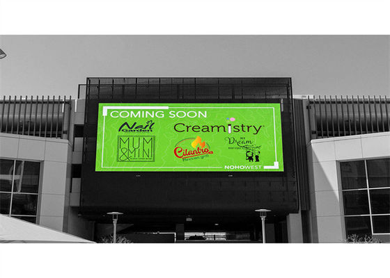 Наружная деятельность на открытом воздухе P6 светодиодный рекламный щит LED LED настенный светодиодный знак