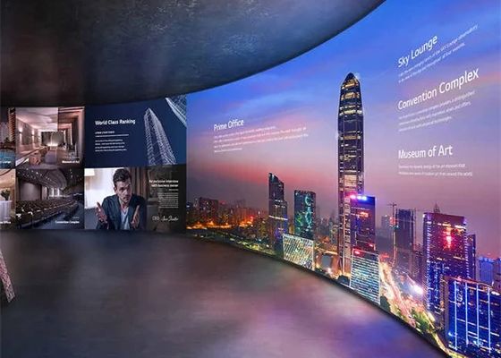 Контрастное соотношение 3,9 мм арендный светодиодный дисплей Алюминиевый магниевый сплав Кабинет 14-16 бит Серой шкалы