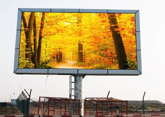 Хорошая цена Pixel Pitch 8mm LED Реклама Большой экран Внешний внутренний полноцветный светодиодный дисплей онлайн