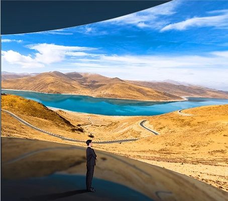 Хорошая цена Полноцветный клей на борту светодиодный экран идеально подходит для мероприятий онлайн