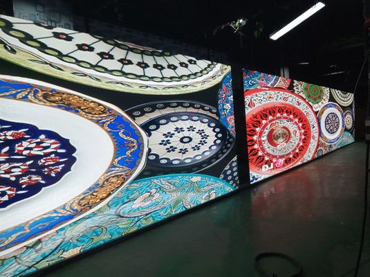 Прокат LED дисплейная панель высокой четкости 5000 яркости гибкий дисплей коммерческая реклама LED дисплей