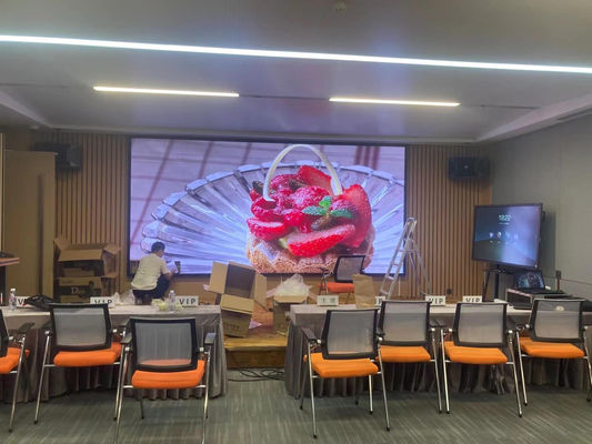 Высокий этап крытое P3 rgb разрешения привел экран подгонянная крытая арендная видео- стена приведенная привела дисплей