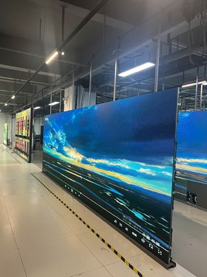 Хорошая цена Фиксированный полноцветный светодиодный литой алюминиевый рекламный экран Железный шкаф, 111111 пунктов / квадратный метр онлайн