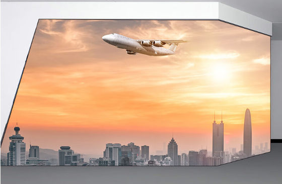 P6 Уличный светодиодный билборд 12 футов x 24 фута IP65 Водонепроницаемый рекламный дисплей