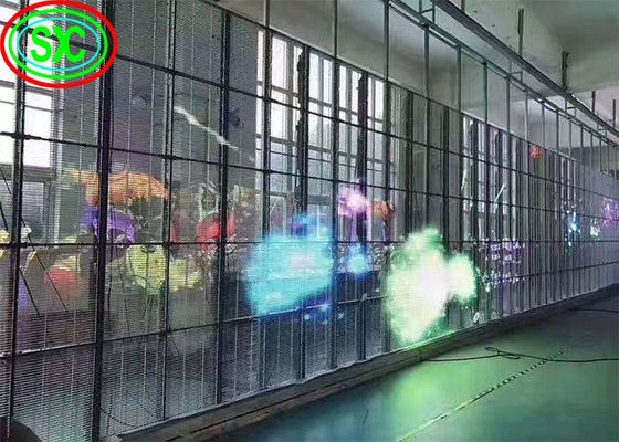 Вес модуля 0,2 кг/шт. Прозрачная светодиодная видеостена для профессионального и привлекательного видеоотображения