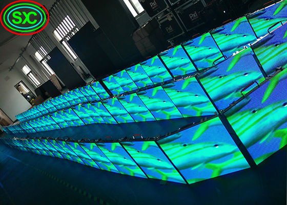 Хорошая цена LED-экран экрана фоновый фон Внутренний P3.91 литьевой алюминий арендуемый LED-дисплей Супер тонкий арендный шкаф Внутренний арендный LED-панел онлайн