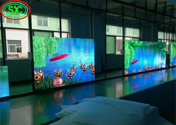Хорошая цена Аренда Алюминиевого шкафа для рекламы RGB Indoor P3.91 1R1G1B HD LED Monitor онлайн