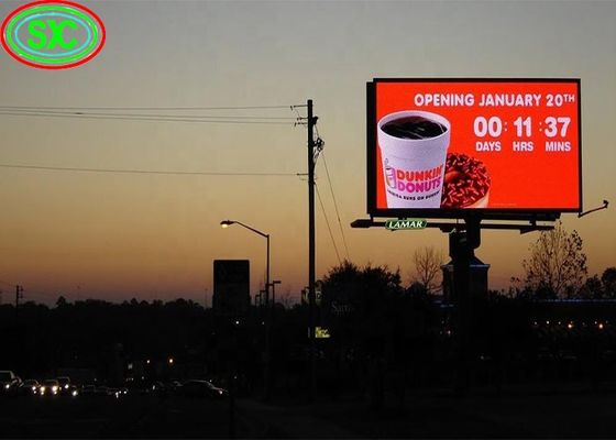 Led Billboard SMD2727 Led Lamp и 860w/m2 Среднее потребление электроэнергии для пользы