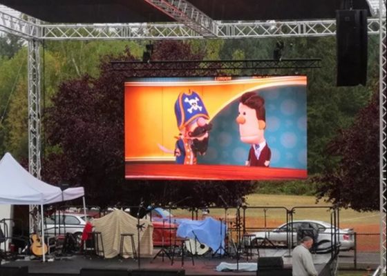 P8 водонепроницаемый наружный светодиодный арендный экранный модуль Размер 192 мм х 192 мм