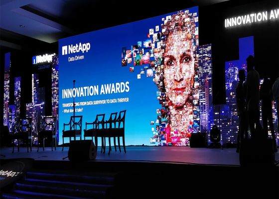 P4 Indoor LED Rental Screen / Full HD LED Video Display с плотностью пикселей 62 500 квадратных метров