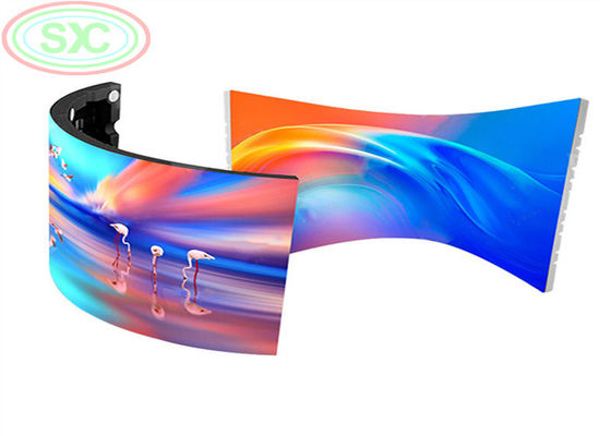Гибкий мягкий P3 P4 P2.5 модуль складной круговой SMD 2121 мягкий круг видеостены