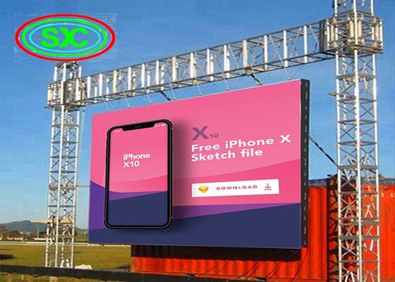Хорошая цена Die-Cast Aluminum Outdoor/Indoor Rental LED Display RGB Full Color SMD P4 LED Module онлайн