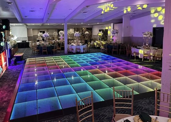 Хорошая цена IP65 P6 LED DJ Сцена Танцевальная площадка Водостойкий шкаф для питания Система LSN онлайн