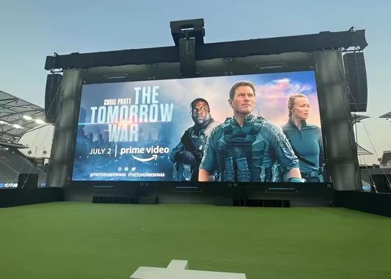 SMD P4 Внешняя высокая яркость полный цвет светодиодный рекламный дисплей видеостень водонепроницаемая высокая плотность точек 62500