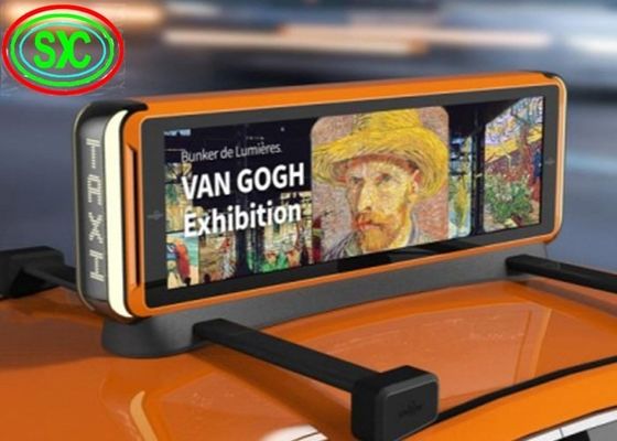 Наружная реклама 96*32 см Автомобильный светодиодный щит с асинхронным режимом управления приводом