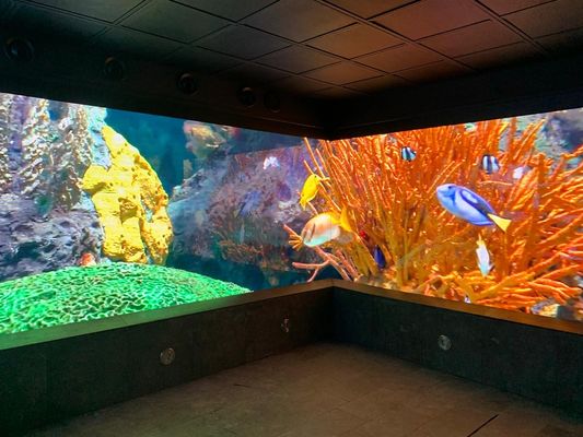 P5 Наружная реклама с LED изогнутым экраном SMD2121, яркость 2500 нит