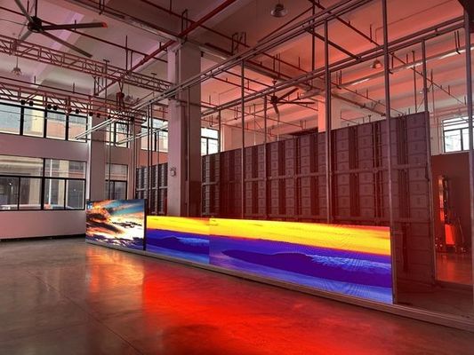 Хорошая цена P2.5 SMD Full Color LED Curtain Wall Display, LED Stage Curtain Screen с высоким разрешением онлайн