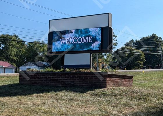 120°/60° Угол просмотра светодиодные рекламные щиты Рабочее напряжение DC5V Среднее потребление электроэнергии 860w/m2 для эффективной рекламы