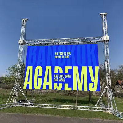 Хорошая цена Наружный алюминиевый экранированный футбольный стадион водонепроницаемый полный цветный светодиодный дисплей аренда P4.81 онлайн