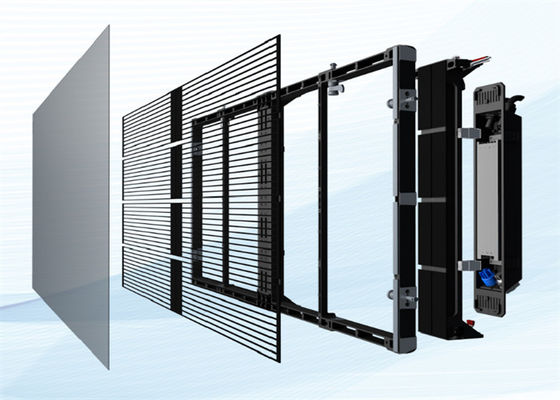Способ управления Способ управления SMD2121 Прозрачная светодиодная видеостень для розничных дисплеев P3.91-7.82 1000 часов Среднее отсутствие неисправностей