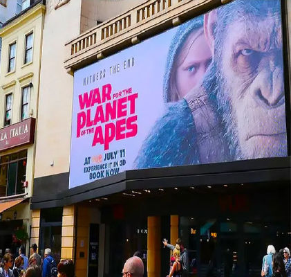 Наружная реклама и счётчик водонепроницаемый светодиодный рекламный щит с полноцветным дисплеем