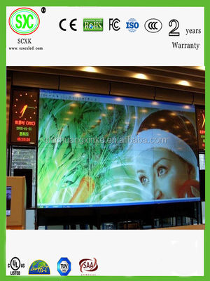 Хорошая цена Внутренний RGB LED дисплей, управляемый системой LSN/NoVa и изготовленный из железа/литого алюминия для верхнего дисплея онлайн