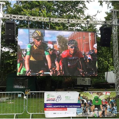 LED рекламные экраны для футбольного стадиона Большой светодиодный видеостенный щит