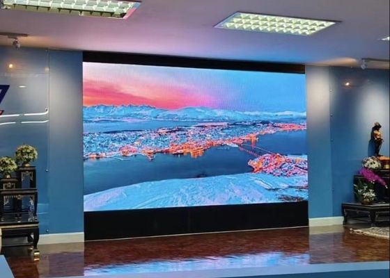 Хорошая цена COB P1.25 HD Литой алюминиевый экран, настраиваемый модуль светодиодного дисплея, водонепроницаемый бокс HD IP65, система NOVA Онлайн