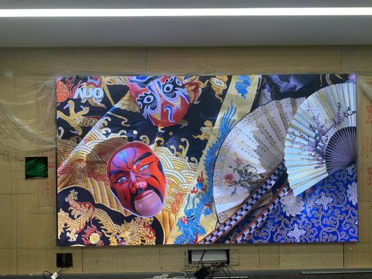 Революционируйте свой дисплей P2.604 с внутренней RGB LED панель дисплей шкаф размера 500 * 1000 мм * 75 мм Модуль разрешение 96 * 96 точек