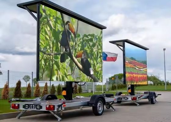 Хорошая цена P3.91 Полноцветный автомобильный светодиодный дисплей Реклама Удобное HD-модель водонепроницаемая онлайн