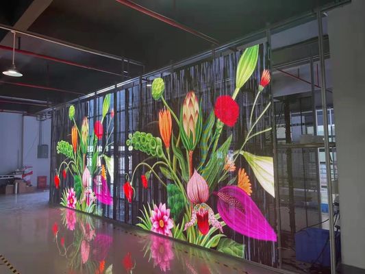 Способ управления Прозрачная светодиодная видеостенка водонепроницаемая IP43 для четких и ярких изображений