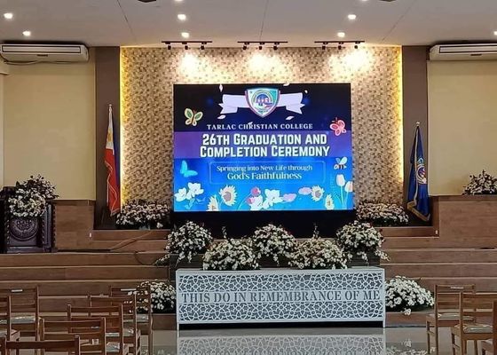 192*192 мм размер модуля СМД светодиодный экран с стандартным светодиодом SMD3528 и алюминиевым материалом