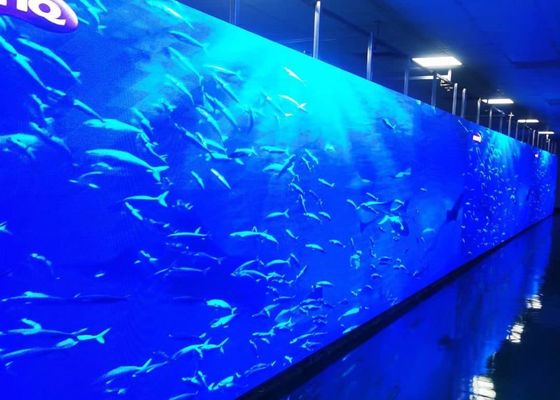 Хорошая цена P4 Indoor LED Video Wall Screen 4mm SMD2121 IP43 Aluminum Cabinet онлайн