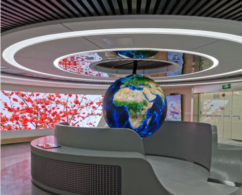 320*160 мм размер модуля Сферный светодиодный экран с методом обслуживания передней службы и напряжением DC5V