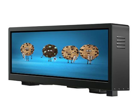 320*106 точка разрешение экрана Автомобильный светодиодный дисплей с конфигурацией 1R1G1B и напряжением 5 В постоянного тока