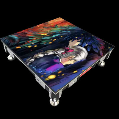 3840hz/s Скорость обновления P 3.91 Led Dance Floor для интерактивного LED Floor на мероприятиях
