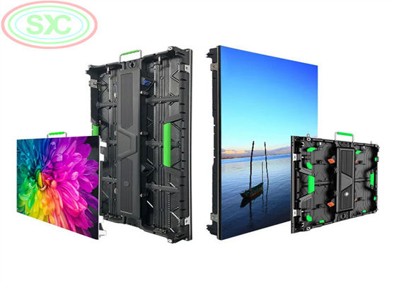 Прокат светодиодного дисплея P3.91 Панель с настраиваемым размером модуля и высокой плотностью пикселей для видеостены
