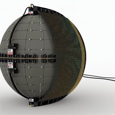 Светодиодный сферический экран DC5V с сертификацией FCC и функцией отображения видео/текста/изображений