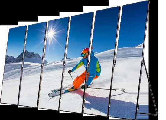 Дисплей светодиодного плаката 320x160 мм 1R1G1B Цветовая конфигурация 680x2000 мм Размер экрана для требований клиента