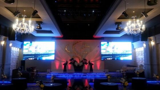Хорошая цена LED дисплей Внутренний P3.9 500x500мм шкаф LED Аренда LED видеостены и 3840hz частота обновления онлайн