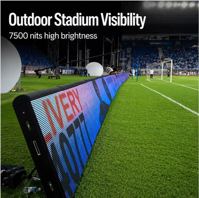 Хорошая цена P8 SMD Stadium LED Display с яркостью 6500cdm2 Холоднокатаный стальной материал, обеспечивающий производительность на открытых стадионах Онлайн