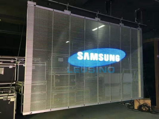 Хорошая цена Высокая яркость Прозрачный светодиодный экран Billboard Epistar Chip 3 года гарантии онлайн