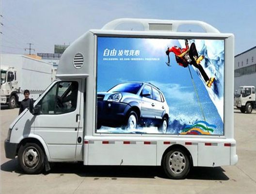 Хорошая цена Транспортный плакат P5 водонепроницаемый HD Гибкий светодиодный дисплей Модуль экрана Грузовик Реклама Видеостенка онлайн