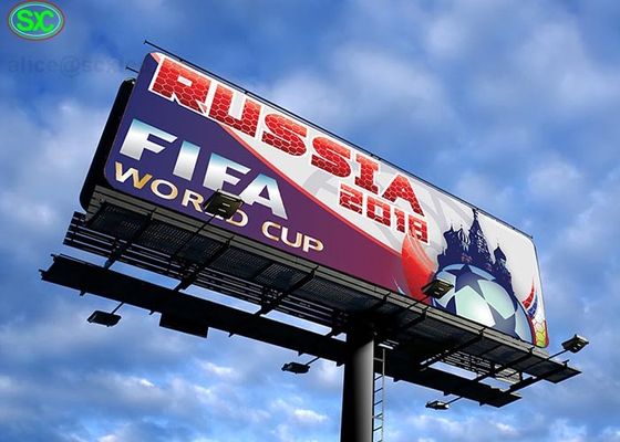 дизайн тела афиши экрана СИД пикселов 6мм ультра тонкий для кубка мира ФИФА