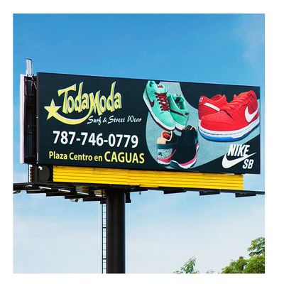 Внешний водонепроницаемый Фиксированная установка Электронный светодиодный рекламный экран Полный цвет