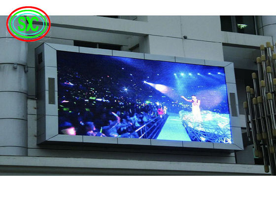P4 Уличный Водонепроницаемый Полноцветный Светодиодный Экран 4 мм Пиксель 10000 часов Срок службы