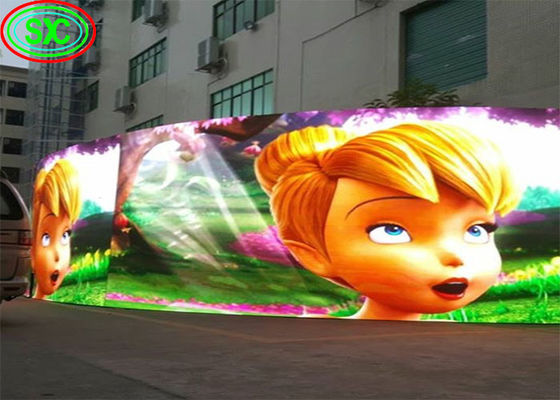 Алюминиевый шкаф с фиксированным светодиодным дисплеем с размером модуля 320mmx160mm и размером формы LED Smd3535/2727 6.67mm