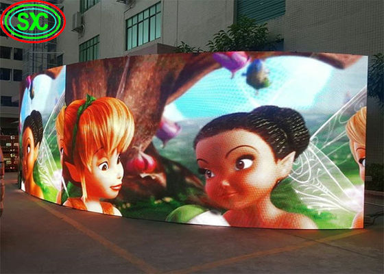 Настраиваемый П6 фиксированный светодиодный дисплей с Smd3535/2727 LED формы и настраиваемого размера шкафа