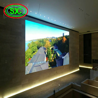 Хорошая цена SCX P1.667 Малый питч GOB Led Display Screen Pantalla 4K Led Display Видеостенные панели онлайн